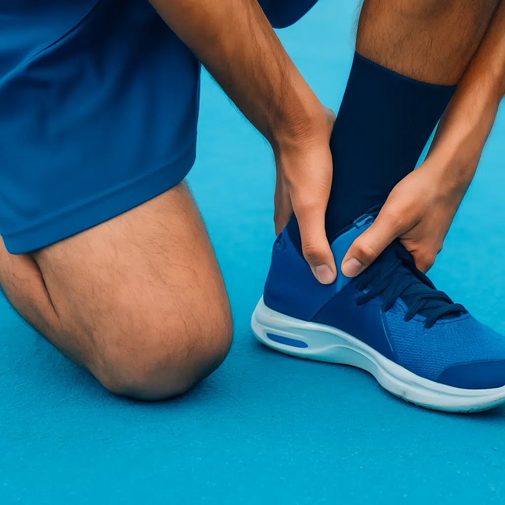 Athlete Ankle Strain